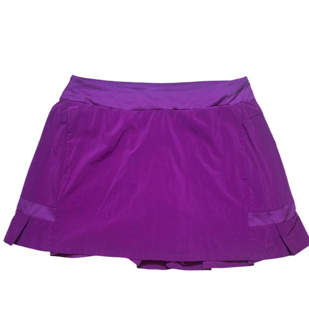 Nike Purple Athletic Skort Size M Dri-Fit Tennis Golf Running Workout Skort